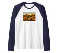 Arte - La persistenza della Pizza Maglia con Maniche Raglan