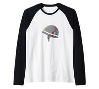 Arte L'Arte della Pace - Make Art Not War Artist Maglia con Maniche Raglan