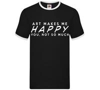 Arte Makes Me Happy - Uomo Suoneria - Artista Pittore Designer Creative Craft