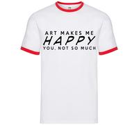 Arte Makes Me Happy - Uomo Suoneria - Artista Pittore Designer Creative Craft
