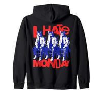 Arte Moderna - I Hate Monday Felpa con Cappuccio