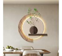 Arte murale 3D con luci, Pittura Decorativa Moderna per la casa, Decorazioni Illuminate a LED, sculture visive, Pittura con Lampada di Alimentazione per Camera da Letto, Soggiorno,