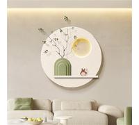 Arte murale 3D con luci, Pittura Decorativa Moderna per la casa, Decorazioni Illuminate a LED, sculture visive, Pittura con Lampada di Alimentazione per Camera da Letto, Soggiorno,