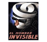 Arte murale astratta moderna El Hombre Invisible Astract Abstract Fo