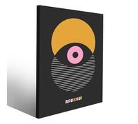 Arte murale Bauhaus cerchi e sfondi colorati