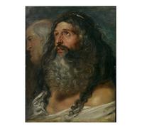 Arte murale ritratto classico di Peter Paul Rubens barocco classico Po