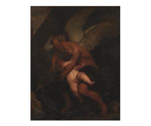 Arte murale senza tempo per angeli e bambini Angeli storici drammatici e K