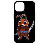 Arte Ninja giapponese e formica samurai giapponese Custodia per iPhone 14
