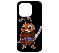 Arte Ninja giapponese e formica samurai giapponese Custodia per iPhone 15 Pro