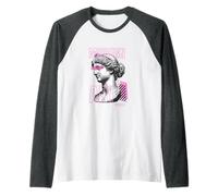 Arte Pop Culture - Dea dell'Arte Moderna Afrodite Maglia con Maniche Raglan