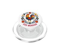 Arte popolare scandinava Gallo Dio Morgon PopSockets PopGrip per MagSafe