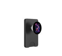 Arte retrò cosmica in stile vintage della galassia Koi Fish PopSockets PopWallet per MagSafe