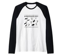 Arte rupestre archeologica Maglia con Maniche Raglan