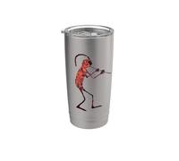 Arte rupestre originale di Kokopelli Bicchiere termico in acciaio inox doppia parete