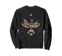 Arte Spirituale Thunderbird Mistico Uccello del Potere Felpa