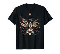 Arte Spirituale Thunderbird Mistico Uccello del Potere Maglietta
