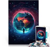 Arte su Internet Puzzle da 1000 pezzi per adolescenti Aiuta il cervello ad allenare i giocattoli che creano dipendenza per coltivare la pazienza Opera d'arte 38x26cm