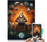 Arte su Internet Puzzle da 1000 pezzi per adulti Giocattoli che creano dipendenza e sfidano l'intelligenza del cervello per la decorazione della casa 38x26cm