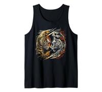 Arte tigre leone arte animale arte zoo arte gatto arte animale arte Canotta