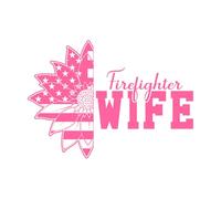 arte tipografica dei vigili del fuoco Adesivi incisi 36x50.3cm Selezione multicolore Rosa