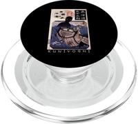 Arte tradizionale giapponese mostro mare Kuniyoshi spirito onda PopSockets PopGrip per MagSafe