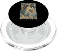 Arte tradizionale giapponese tenda samurai onda Kuniyoshi ukiyo-e PopSockets PopGrip per MagSafe