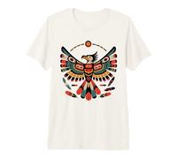 Arte Tribale dei nativi Americani Thunderbird Maglietta Premium