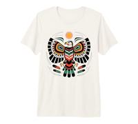Arte Tribale dei nativi Americani Thunderbird Maglietta Premium