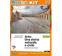 ARTE. UNA STORIA NATURALE E CIVILE - ED. VERDE (9788828623021) - Libro Scolastico + Kit Scuola con Copertine Rebillo