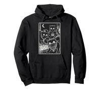 Arte Urbana retrò Meow Gang Thug Cats Scratch Life Felpa con Cappuccio