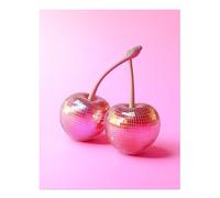 Arte vibrante della parete della sfera della discoteca in ciliegia per la...