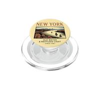 Arte Vintage di New York: Acqua e Luce Inquieta PopSockets PopGrip per MagSafe