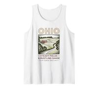 Arte Vintage Rustica dei Campi dell'Ohio Canotta
