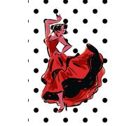 Arte y Compás - Flamenco-Inspired Notebook with Guitar Detail: Ideal para escribir, dibujar o planificar con estilo flamenco