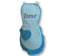 ARTEA DI ALICE Grembiule Personalizzato - Grembiule da Cucina Personalizzato, Grembiule Cucina Donna Personalizzato, Grembiule Cucina Bambina, Combo Mamma e Figlia, Idee Regalo