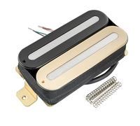 Artec HXTN Super Power Dual Hot Rail Ceramico Pick Up Humbucker Manico 10K per Chitarra Elettrica, Zebra