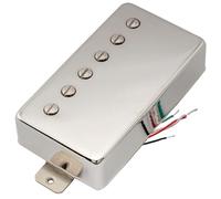 Artec LPA210 Alnico 5 Coperto Pick Up Humbucker Manico 8,4K per Chitarra Elettrica tipo Les Paul, Nickel