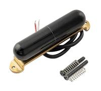 Artec LSA70 Alnico 5 Pick Up Lipstick Single Coil Ponte 7,5K per Chitarra Elettrica tipo Strat, Nero
