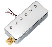 Artec MLA97 Alnico 5 Coperto Pick Up Mini Humbucker Manico 8,4K per Chitarra Elettrica, Cromato