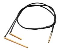 Artec PG402 2-Separati Trasduttore Ceramico Pick Up Piezo per Chitarra Acustica con Ponte Split 4+2, 2,6 mm