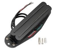 Artec SBA73 Alnico 5 Hot Rails Pick Up Humbucker Forma Single Coil Manico Centrale Ponte 12K per Chitarra Elettrica tipo Strato, Nero