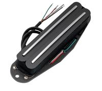 Artec SBA73C-BK Chrome Alnico 5 Hot Rail Humbucker Pickup 12K For Strat Guitar