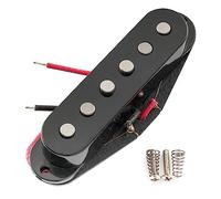 Artec SSA-12 Vintage Staggered Alnico 5 Pick up Single Coil Ponte 6,5K per Chitarra Elettrica tipo Strat, Nero