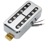 Artec TVFT Filtertron Style Alnico 5 Pick Up Humbucker Manico 5K per Chitarra Elettrica, Nero