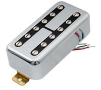 Artec TVFT Filtertron Style Alnico 5 Pick Up Humbucker Ponte 6,5K per Chitarra Elettrica, Nero
