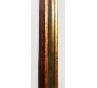 Artecentro cornice dorata per quadri - oro/colore con o senza passepartout in legno-varie misure (oro/verde, 40x60)