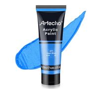 Artecho Tubetti di vernice acrilica blu perla (120 ml), colori artistici per pittura su tela, roccia, pietra, legno, tessuto, forniture artistiche
