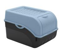ARTECSIS Scatola per patate blu pastello per ca. 4 kg I Conservazione Alimentare I 6 Stickers/Frutta, Verdura, Cipolle, Aglio