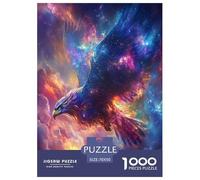 Artee con aquila in volo 1000 Pezzi Animale Jigsaw Adulto Puzzle Decorazione Interna Unica Gioco Education Regalo Per Amore E Amico Per Gioco Familiare Stress Relief 70x50cm/1000pcs