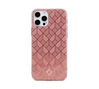 ARTEFAKT, Cover per iPhone 12 / 12 Pro Saint Germain con motivi 3D, Rosa